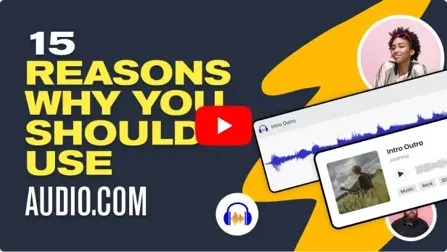 Video thumbnail: 15 reasons why you should use Audio.com